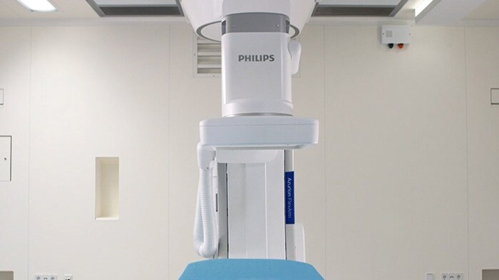 Philips Azurion 7C20 with FlexArm in interventional radiology
