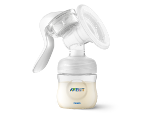 Manual breast pump and nipples Philips Avent