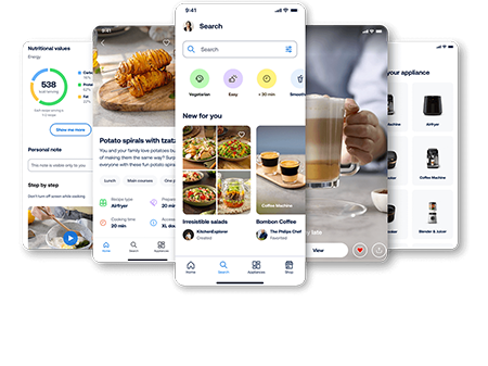 HomeID app screens