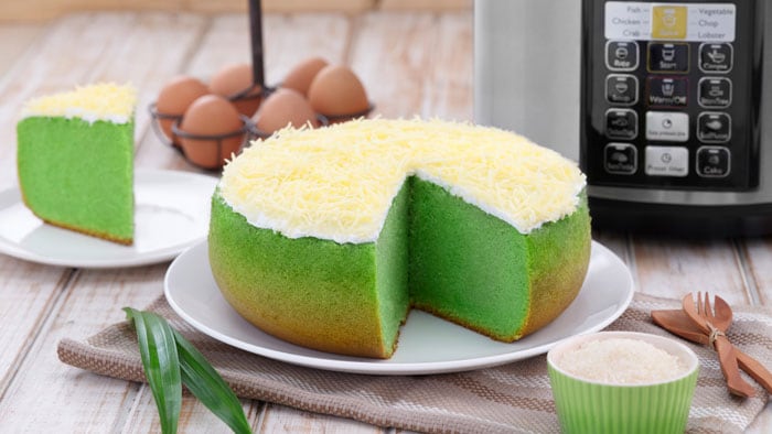 Kue Pandan Wangi Keju