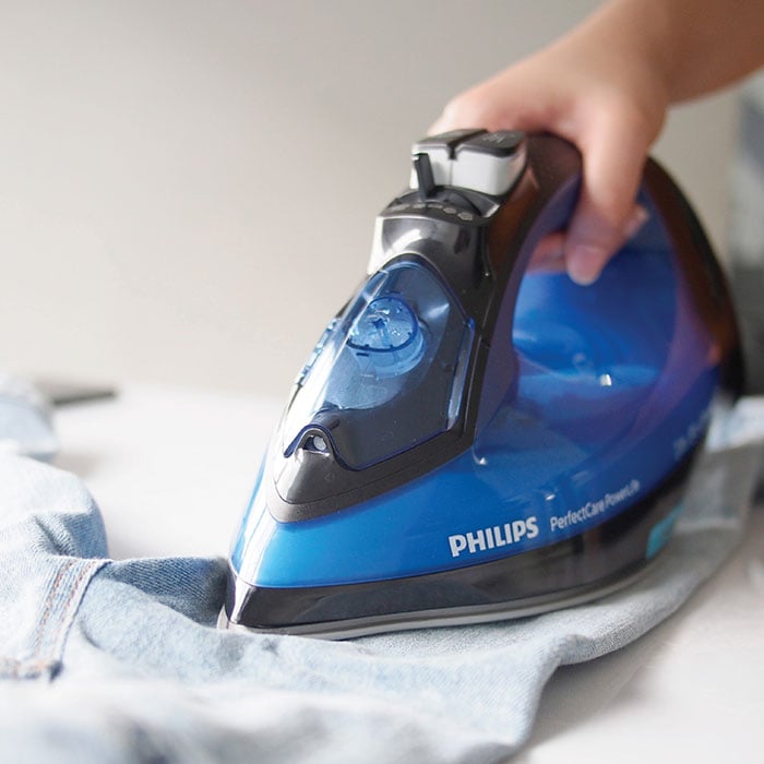 Cara menggunakan iron steamer on sale philips