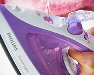 Cara menggunakan iron steamer on sale philips
