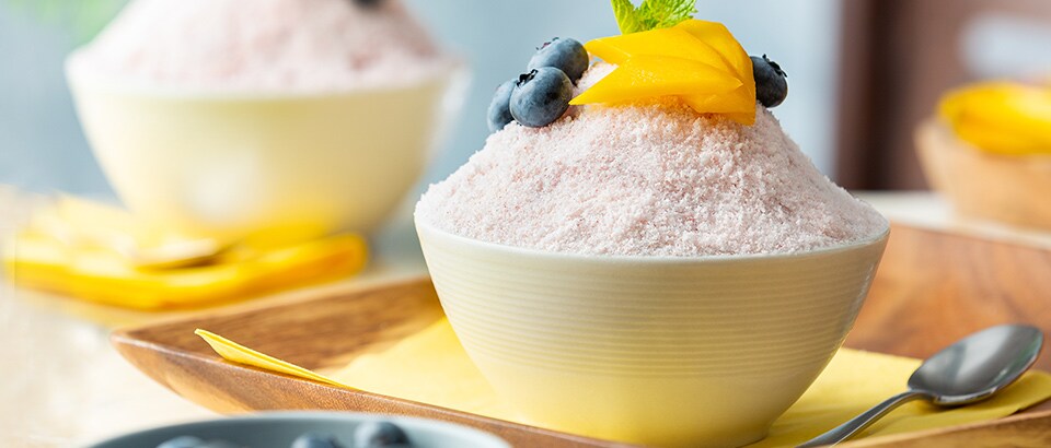 Video resepi Mango Blueberry Bingsu