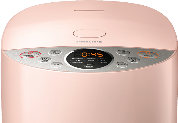 Dengan Philips​ Digital Rice Cooker kamu bisa​