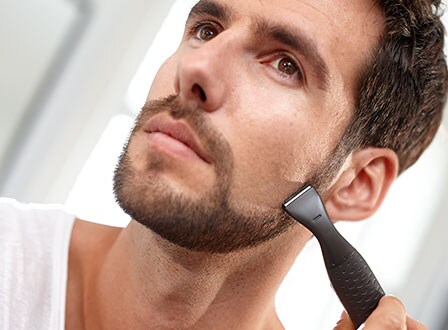 beard and hair trimming