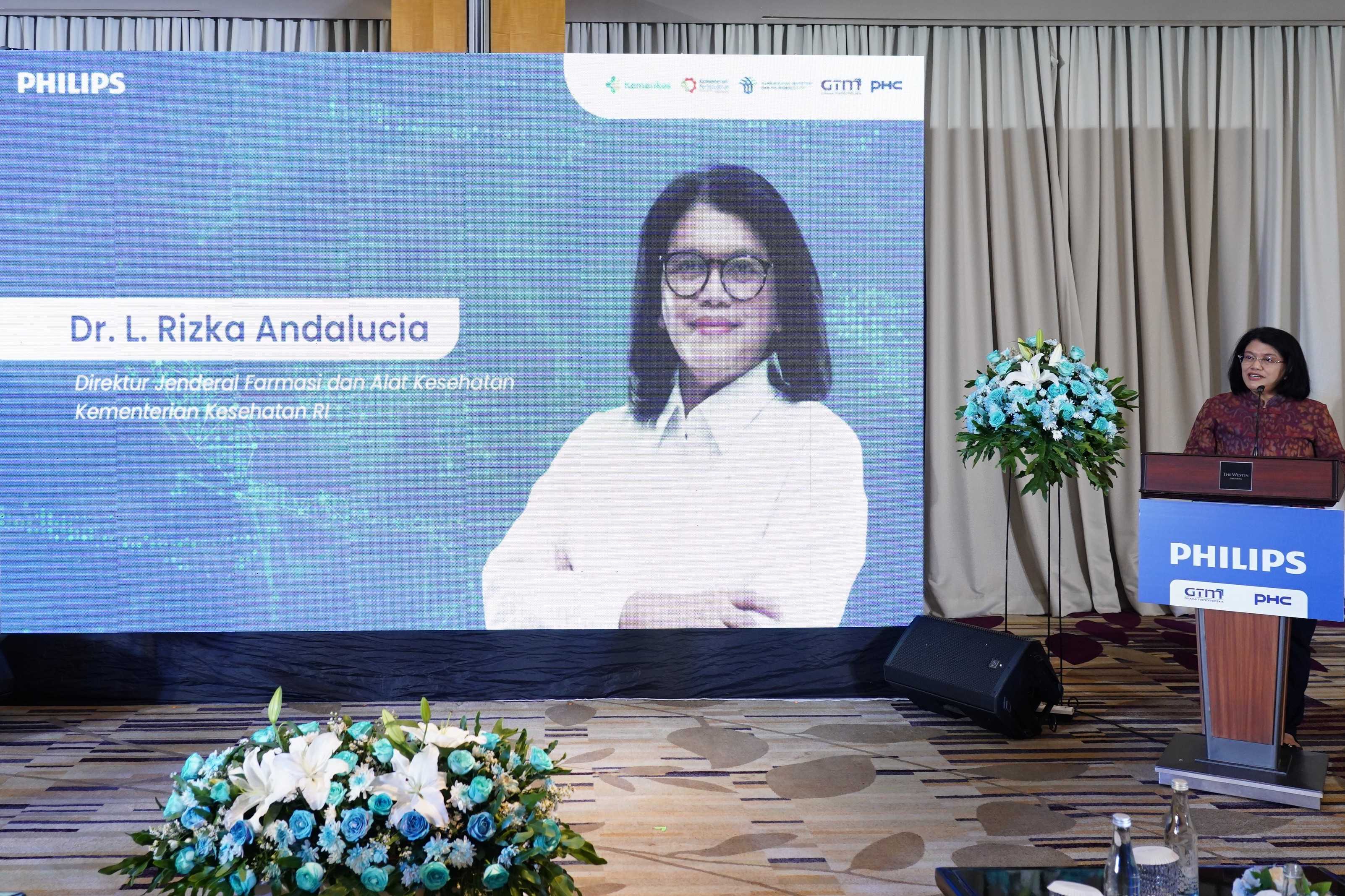 Dr. L Rizka Andalucia, Direktur Jenderal Farmasi dan Alat Kesehatan